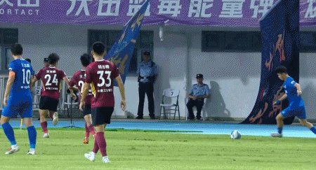 连云港队1-0扬州队，张骋一击制胜